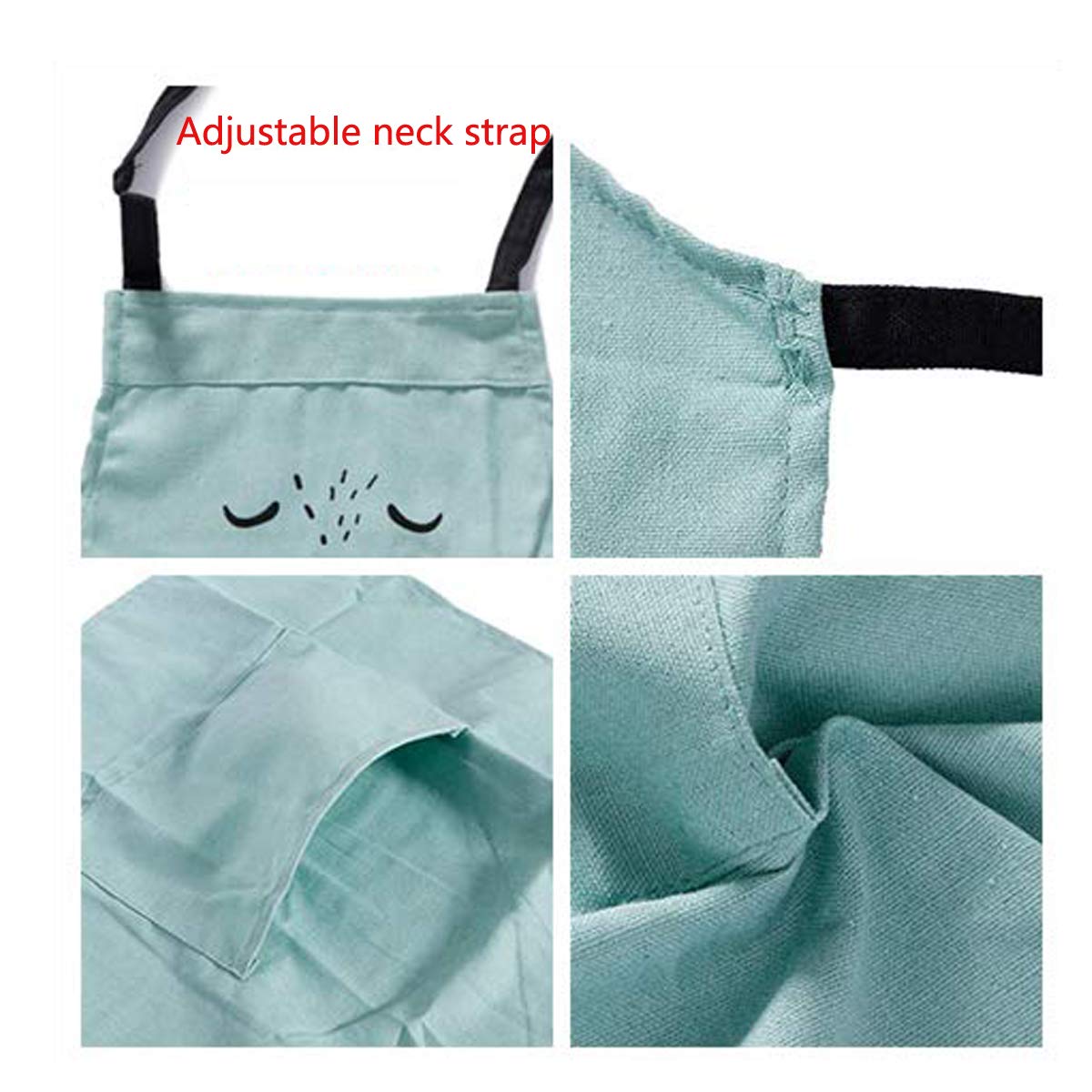 Hillhome kid apron with adult apron promotes shared cooking moments