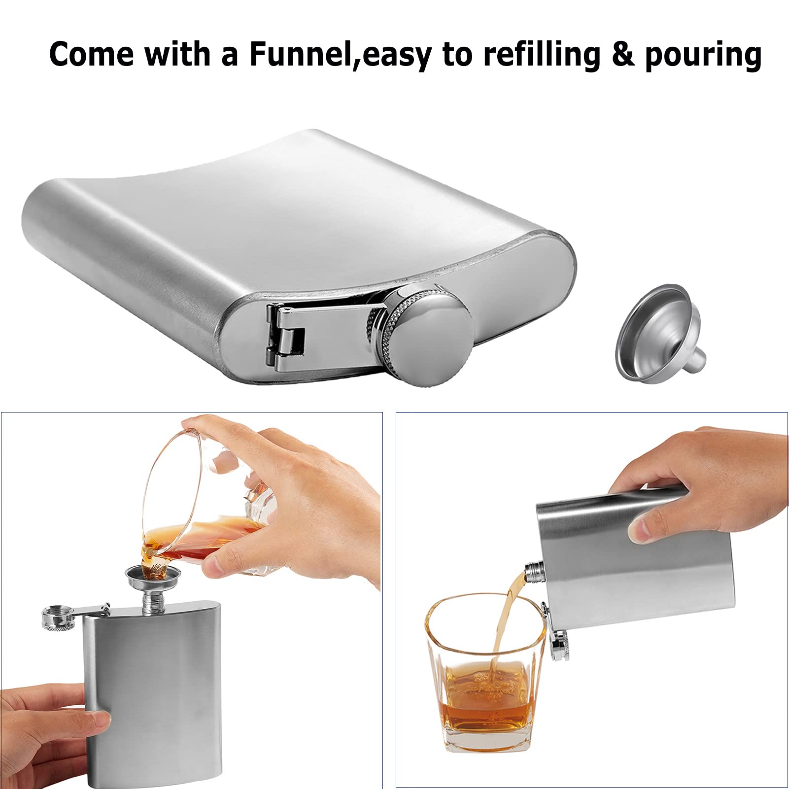 Hillside-Kit hip flask bracelet worn on wrist for discreet sipping.