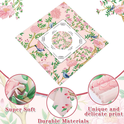 Hillsuren tablecloth center design 29x29 inches defines play area.