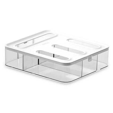 HIMUS 4-in-1 bag organizer drawer view keeps bags neatly accessible.