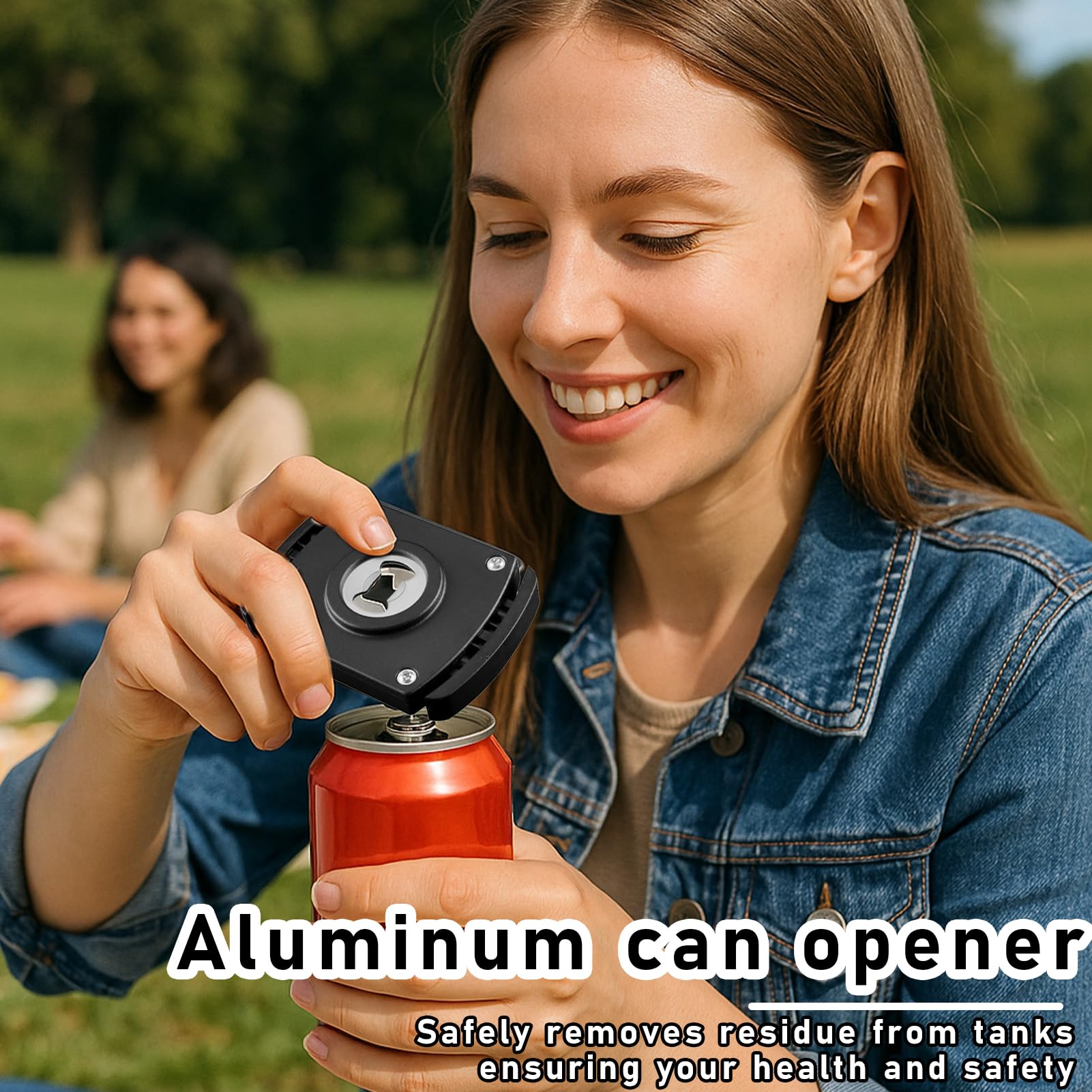 Hinbkenla compact handheld design ideal for camping and parties.