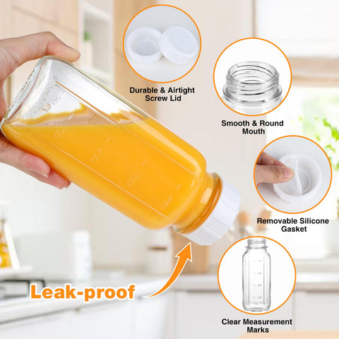 HINGWAH square-design bottles save fridge space and fit in bags.