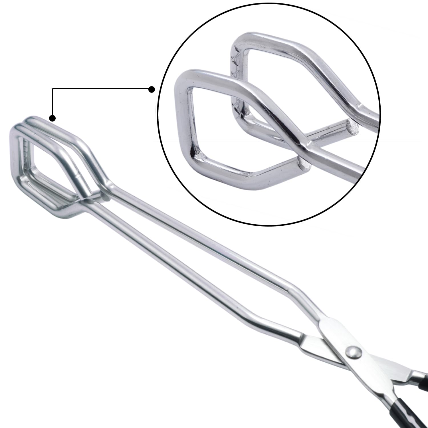 HINMAY tongs grilling usage for turning meats with control