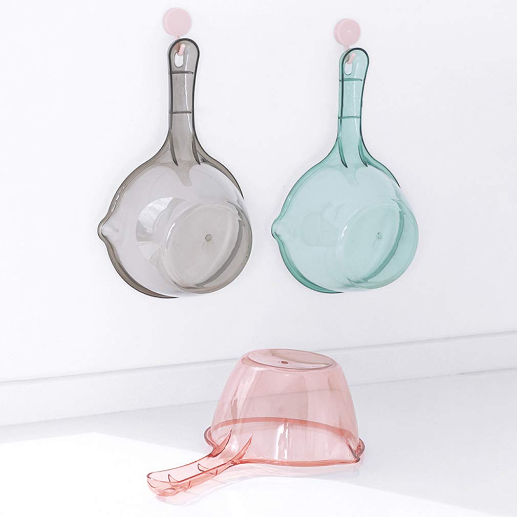 Hiprecky bath ladle green, versatile tool for washing vegetables