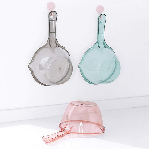 Hiprecky bath ladle green, versatile tool for washing vegetables