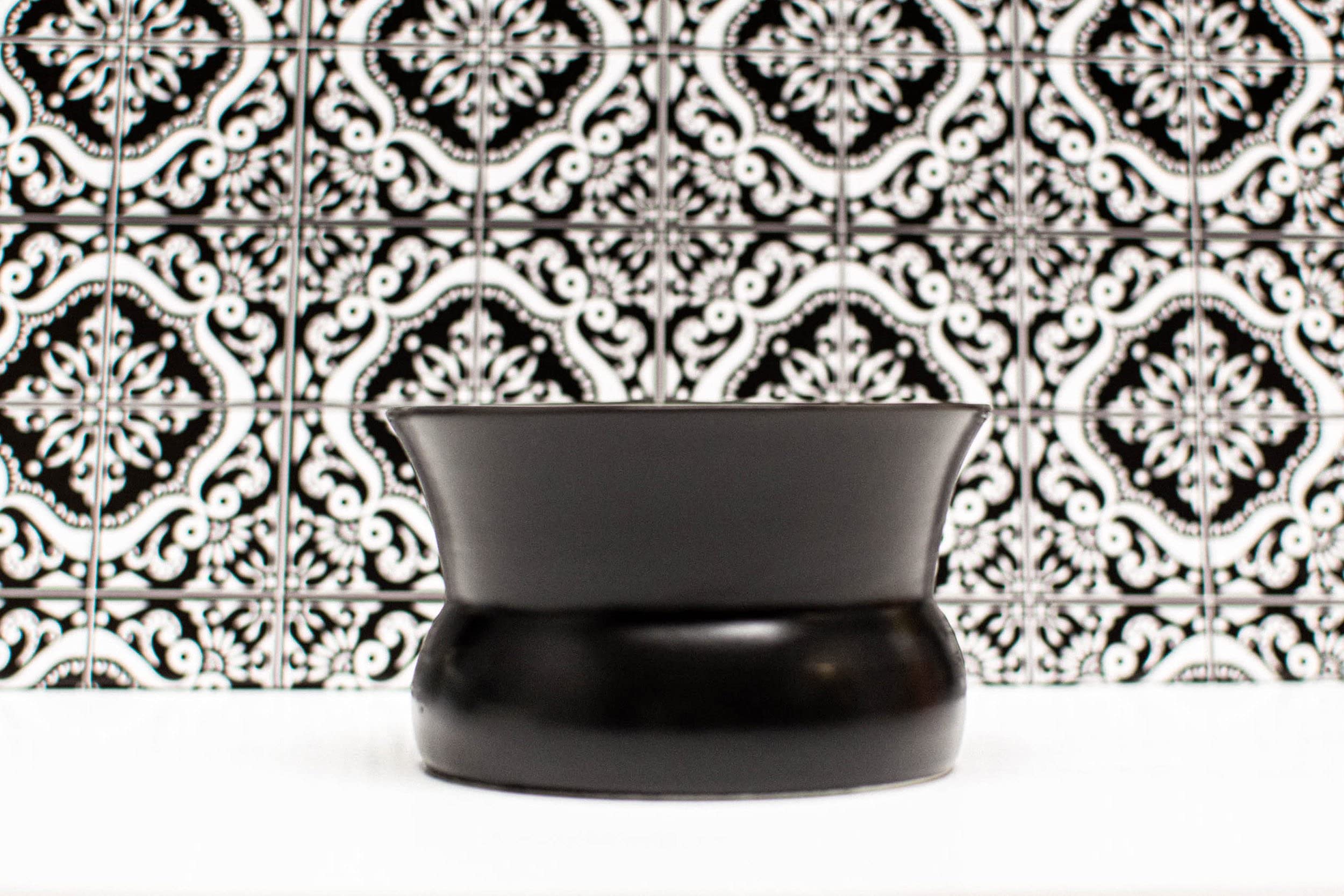 Historically Modern Designs Oaxaca glass set, stacked display suggesting versatile pours and shared tastings.