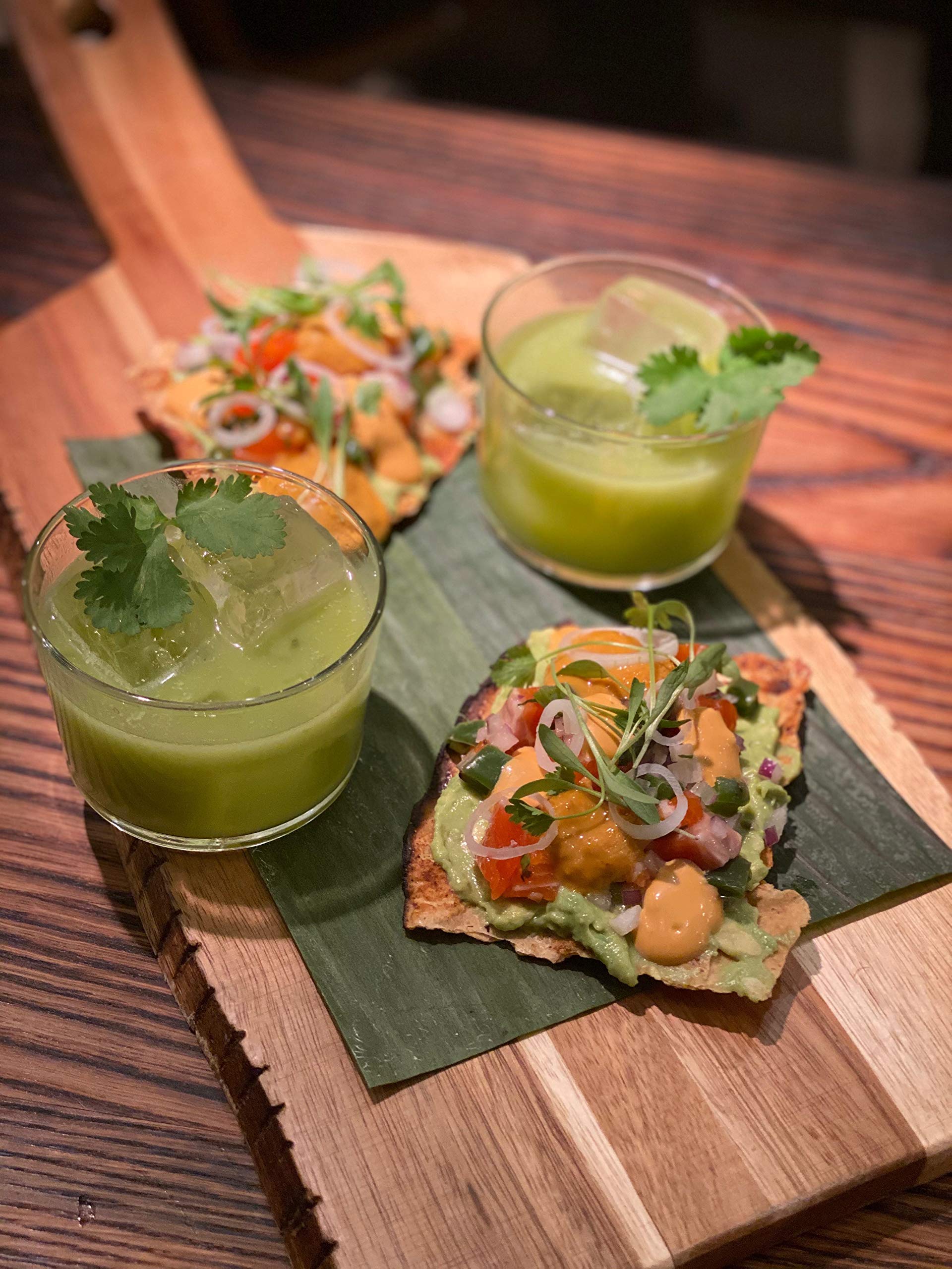 History Company bodega chatos glass shown with tapas and wine pairing.