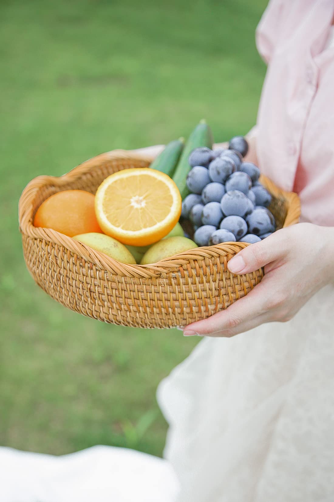 HITOMEN basket weave-detail closeup showcasing handcrafted craftsmanship.
