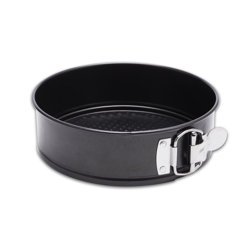 HIWARE 9-inch cheesecake pan with removable bottom for easy release.