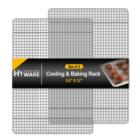 Hiware cooling rack quarter-size 8.5x12: improved air flow for crisper results