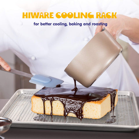 Hiware two-pack cooling racks for flexible kitchen setup