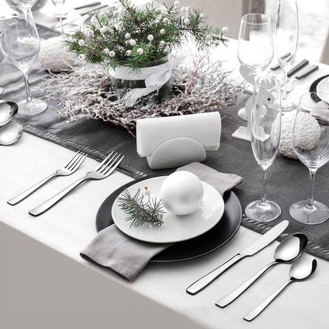 Hiware gift-ready silverware set, ideal for weddings and housewarmings.