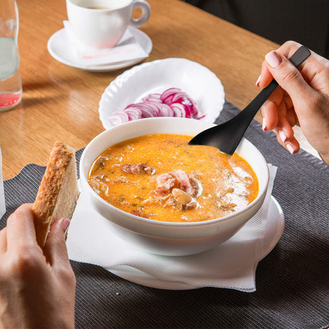 HIWARE table spoon for ravioli, noodles, and dips