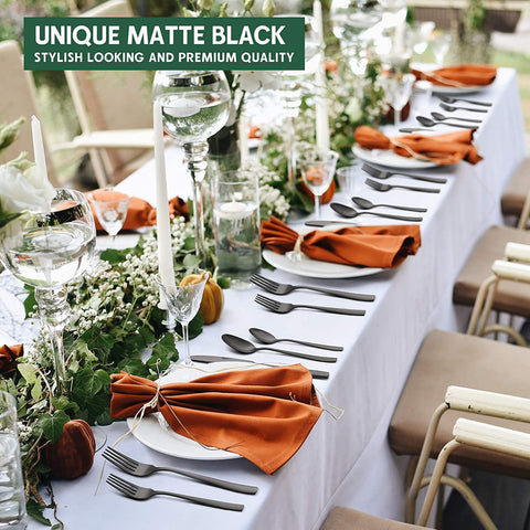 Modern table setting with HIWARE silverware enhances dining ambience