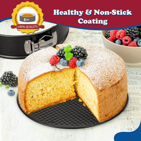 HIWARE oven-safe pan up to 450°F enables even baking.