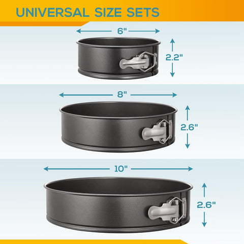HIWARE non-stick coating close-up shows easy cake release.