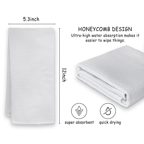 HIWX 16x24 inch towel offers festive style and absorbency