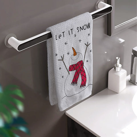 HIWX Holiday towel suitable for kitchen and bathroom use