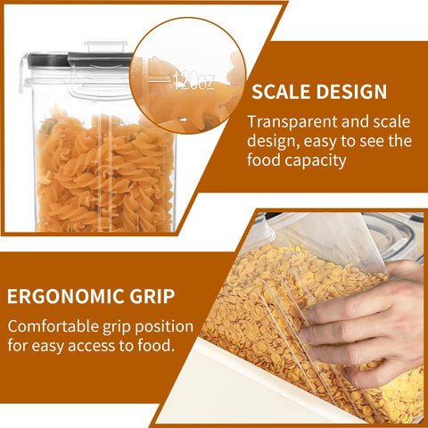 HKJ Chef container with ergonomic side handle for one-handed lifting.