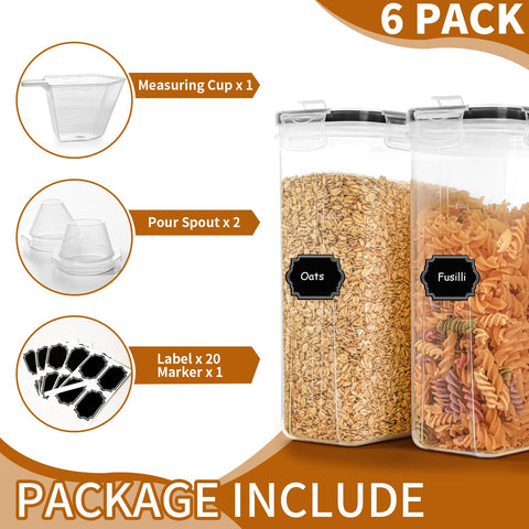 HKJ Chef lid with flip-top and silicone gasket preserves freshness.