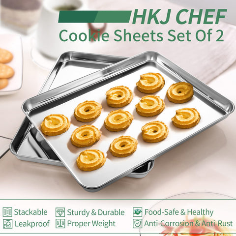 HKJ Chef nonstick release helps reduce sticking for pastries and brownies.