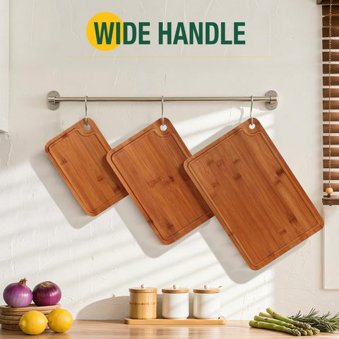 HKKZYT cutting board is easy to clean and maintain after use.