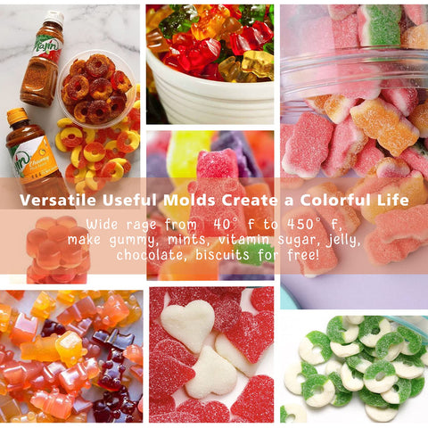 HKNMTT molds withstand oven to freezer temps for versatile recipes.