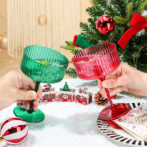 HKSZEH versatile 10 oz glass for cocktails and desserts.