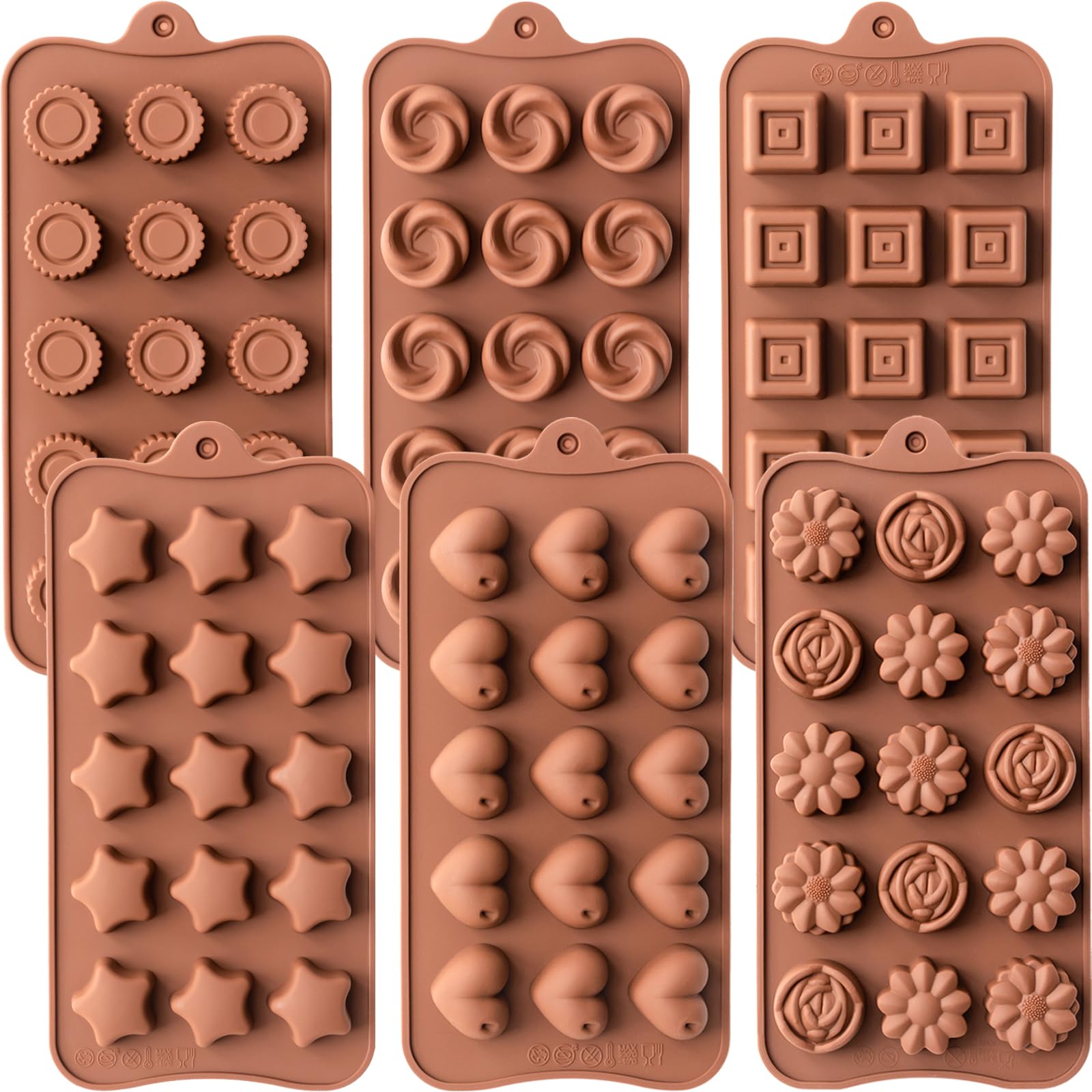 HKUCFTT chocolate mold flower design for vibrant candies and decorative treats.