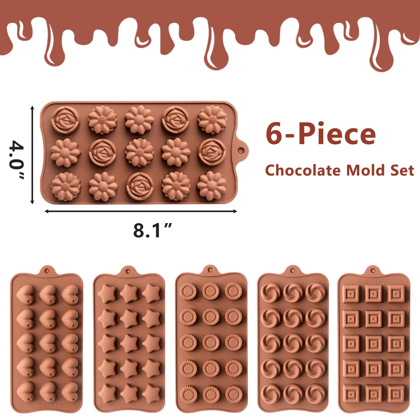 HKUCFTT chocolate mold heart design for romantic chocolates and gifts.