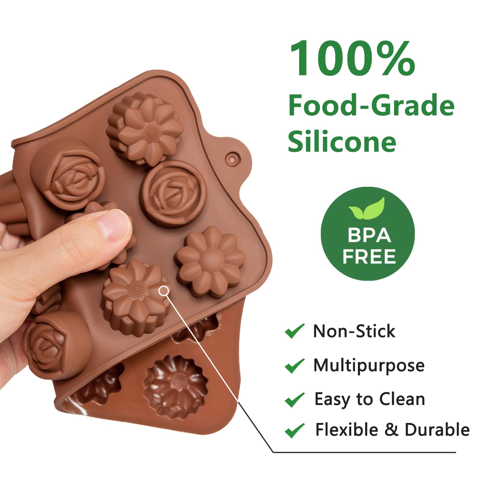 HKUCFTT star mold for festive candies and party favors.