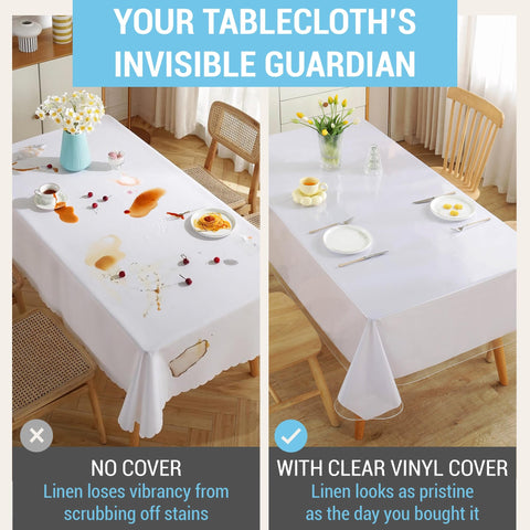 HLC.ME easy-wipe clean cover simplifies maintenance between events and family dinners.