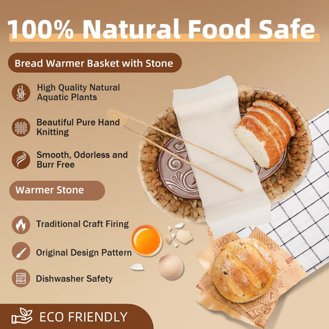 Hliay bread basket tortilla warmer demonstrates versatile serving for tortillas