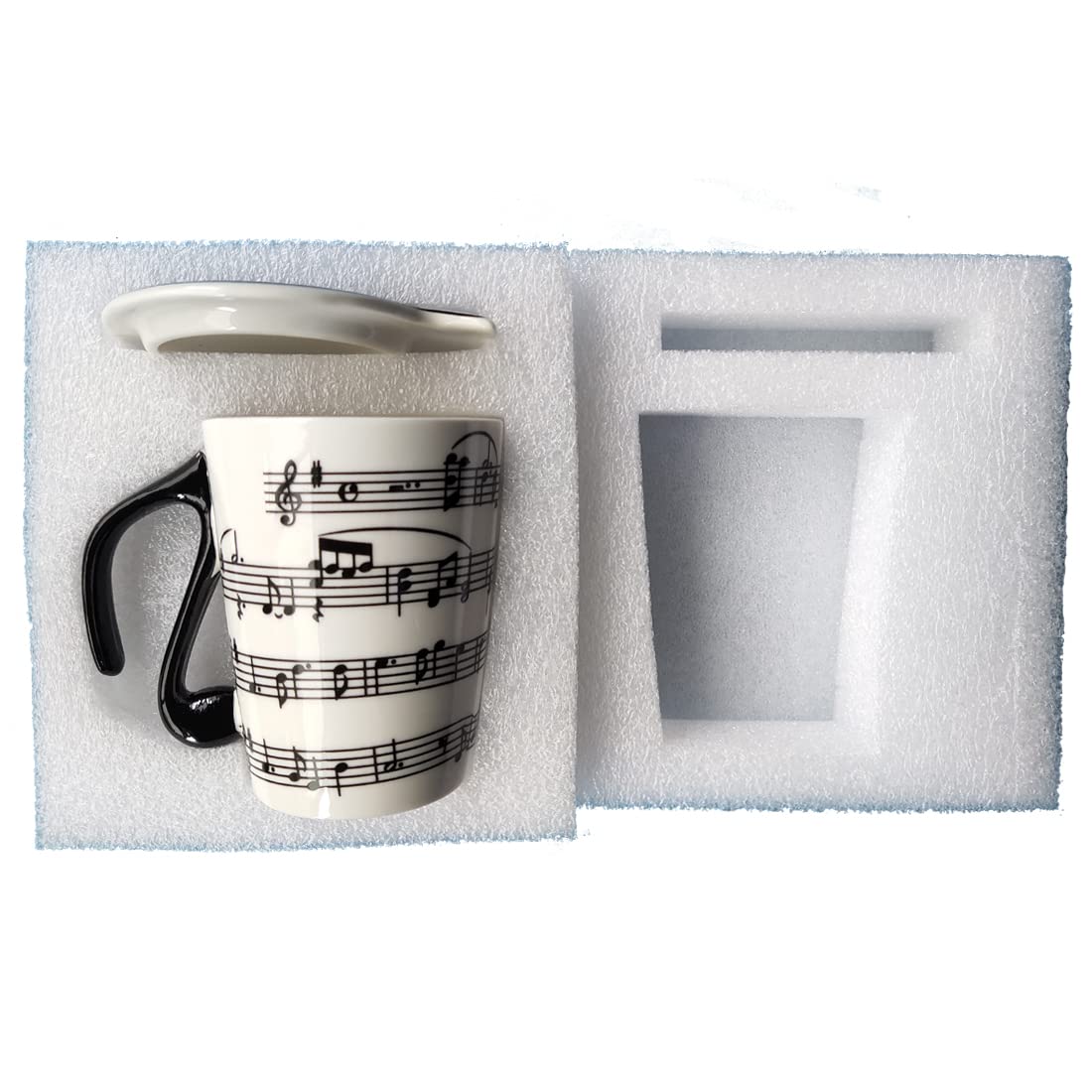 HLJgift 300 ml coffee mug ready for hot drinks at home or office.