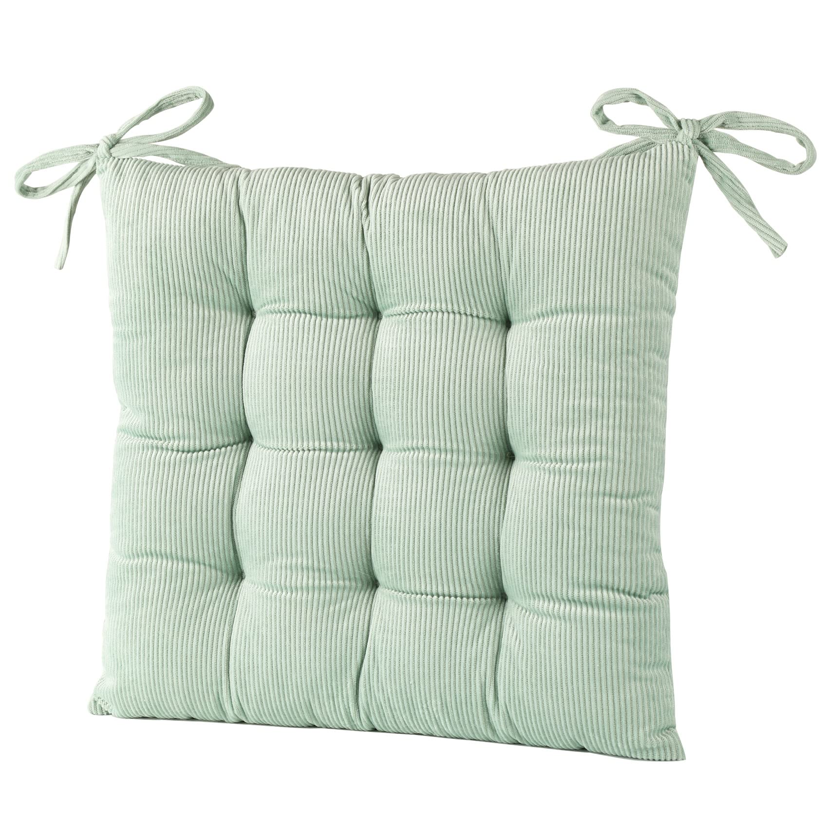 HLOVME corduroy chair cushion closeup texture highlights plush softness and warmth