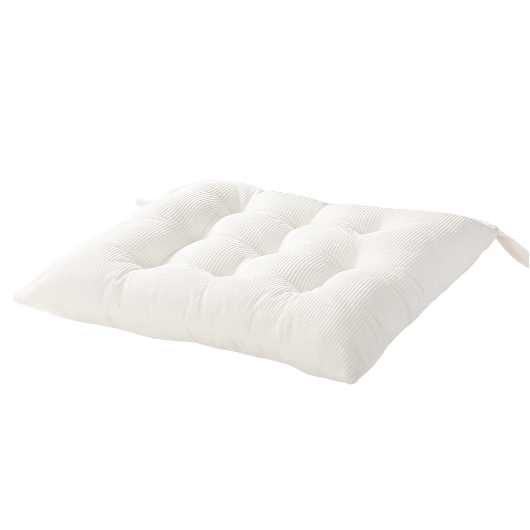 HLOVME cushion with two ties demonstrates secure chair attachment.