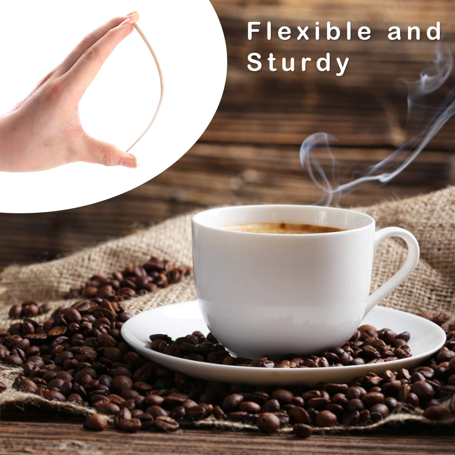 HLSN 5.5 inch birch stirrers deliver reliable stirring