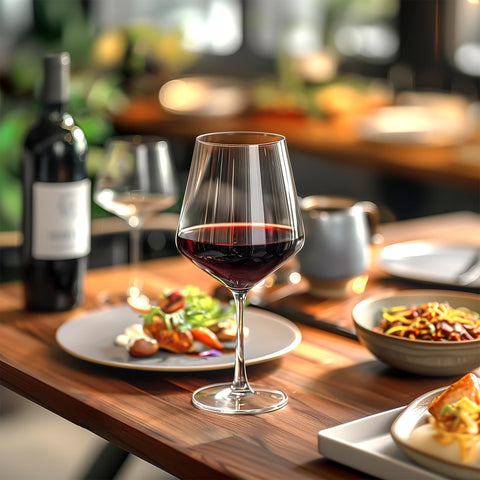 Hlukana beach bonfire dinners shine with clear plastic wine glasses