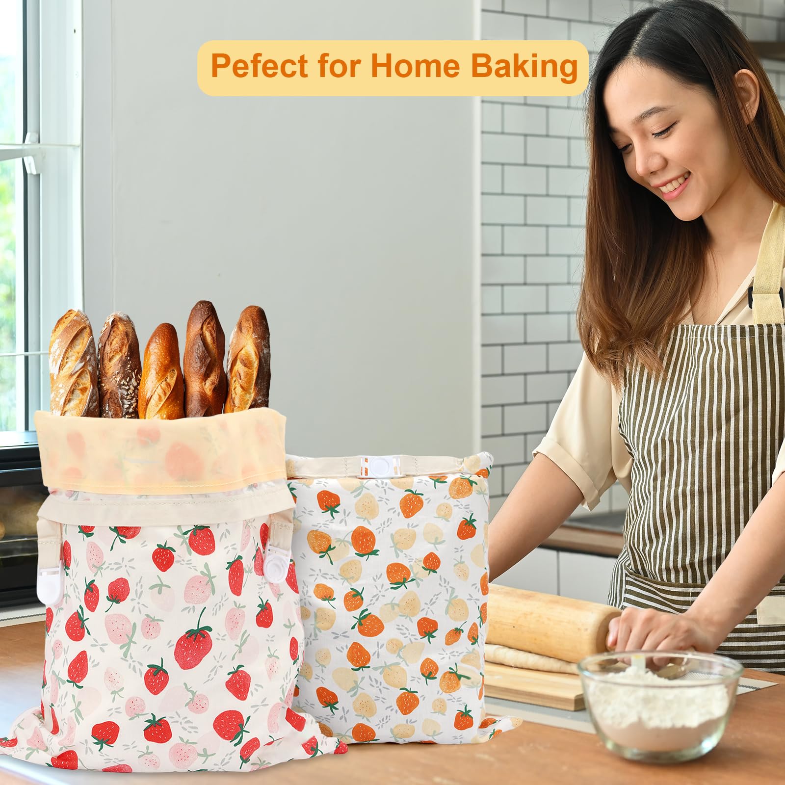 HMAZAE beeswax bag durable cotton construction for daily use.