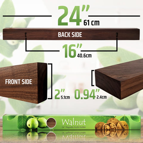 HMmagnets floating modern walnut design complements contemporary kitchens