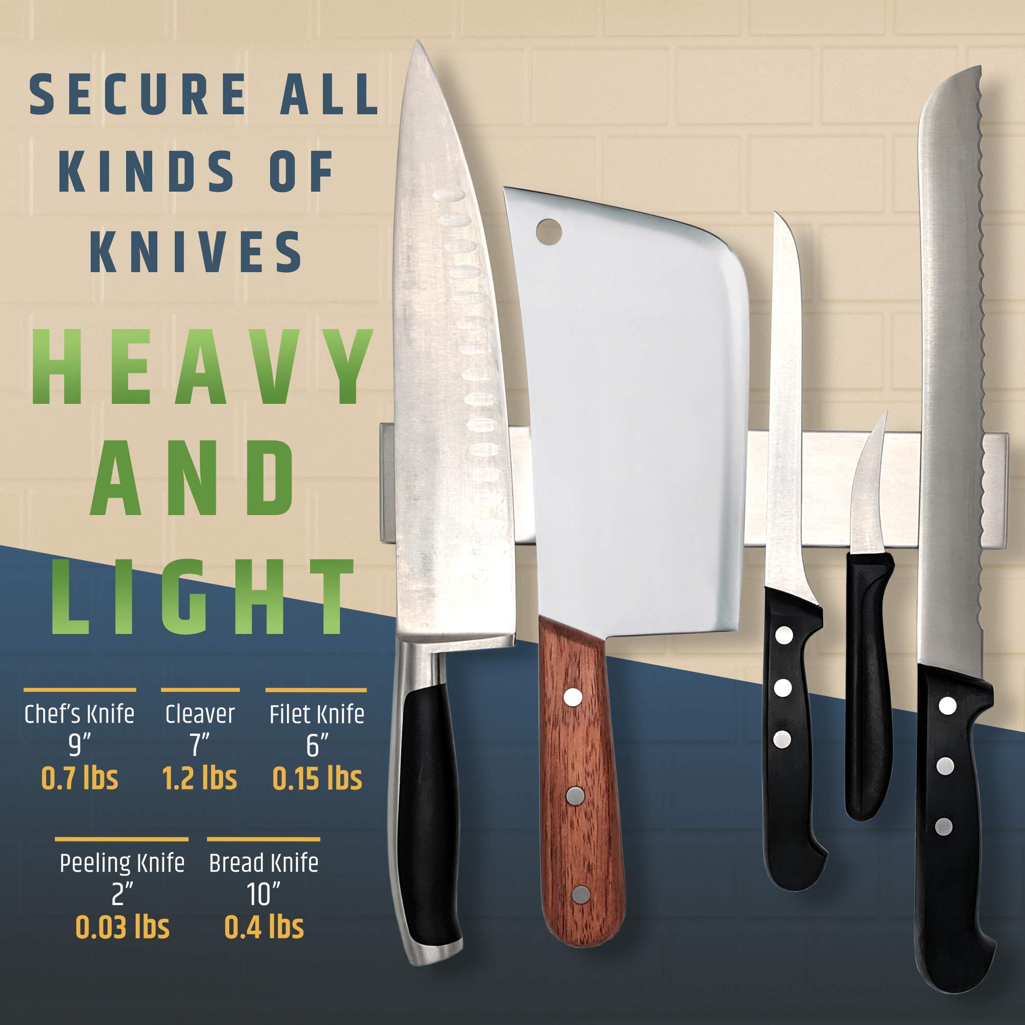 Two HMmagnets bars extend to 20 inches for extra capacity