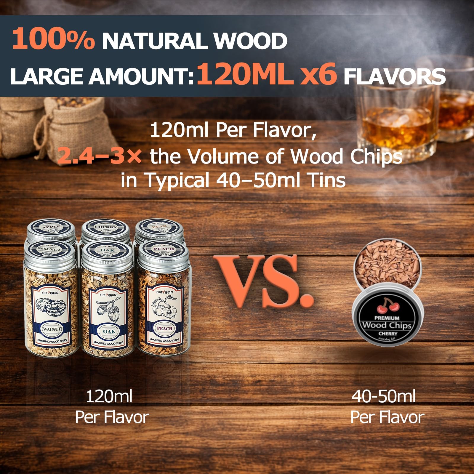 HMYBAR Old Fashioned glass for premium cocktail presentations