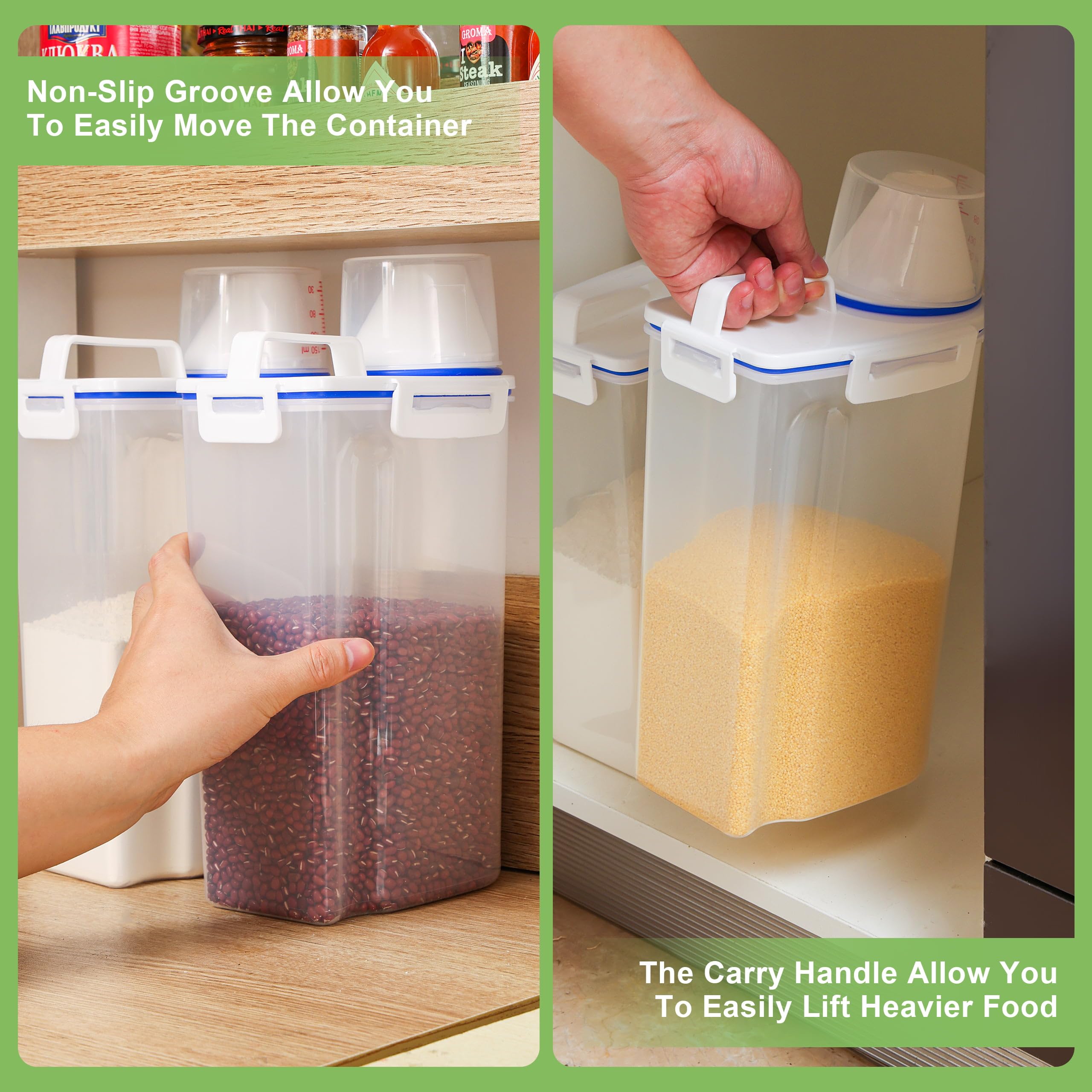 HNNJCK compact design fits neatly in a pantry or fridge.