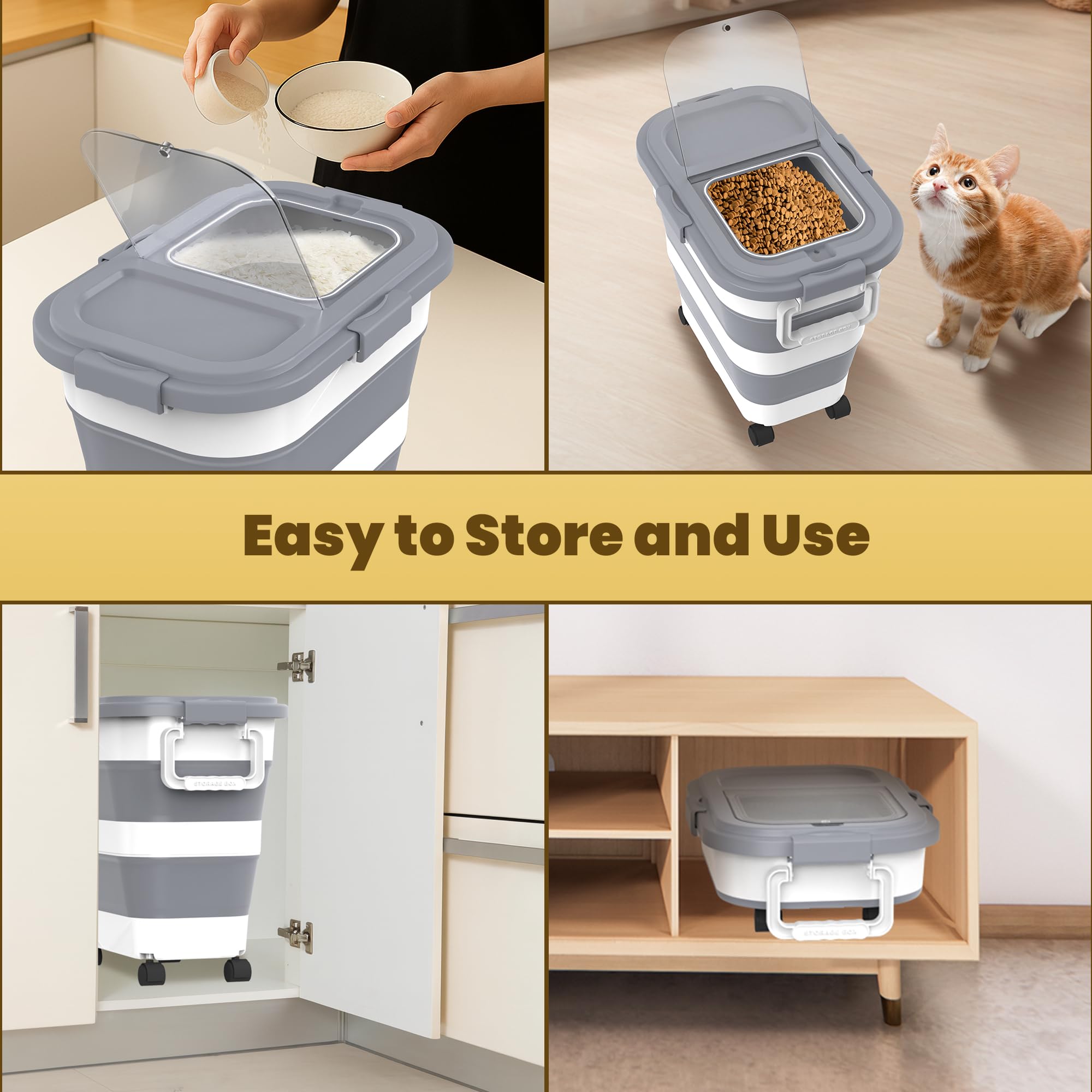 HOYTAMDAR detachable wheels and handle enable effortless relocation