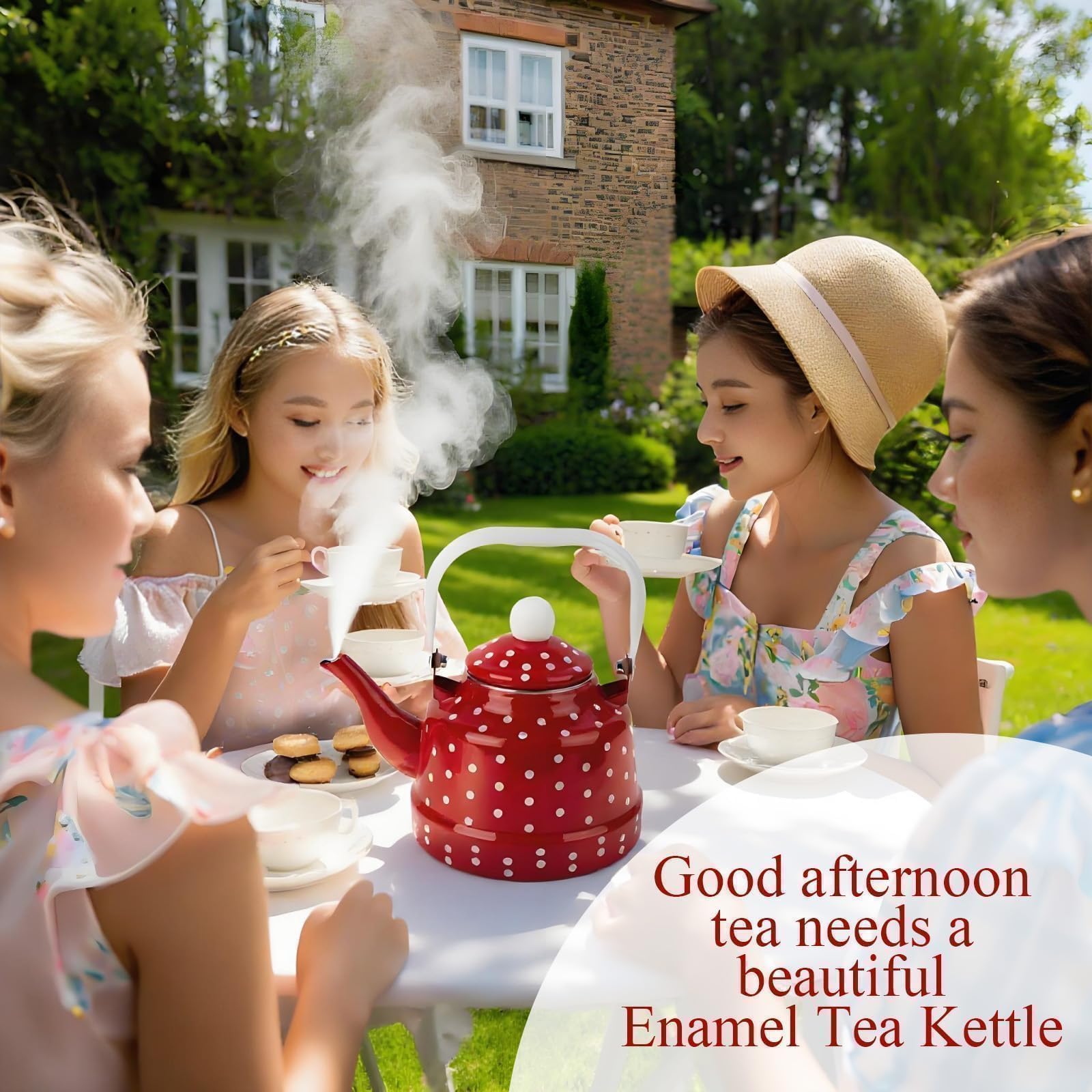 Hoceium kettle wide opening for easy cleaning.