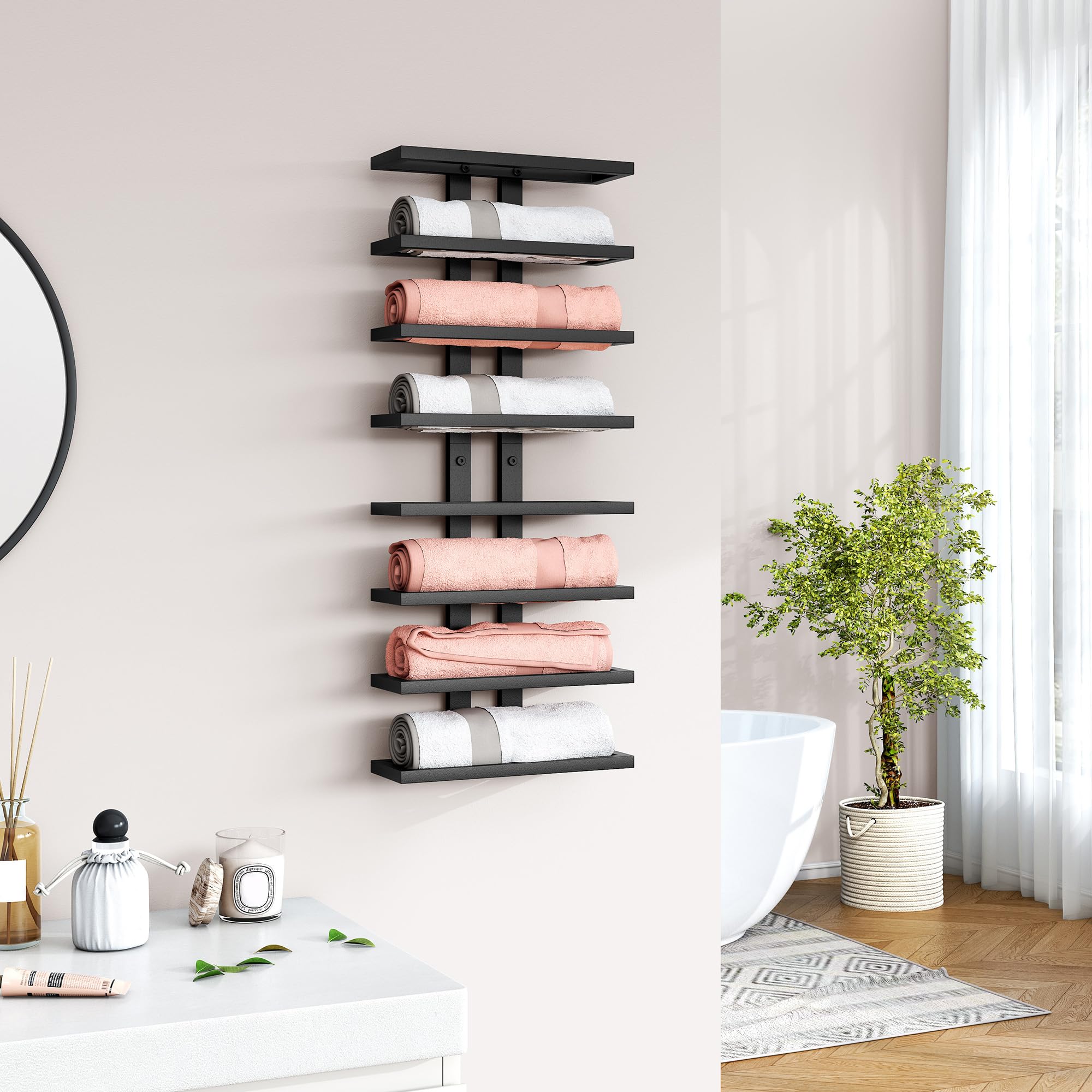 Hoctieon modular design enables easy DIY rack configurations.