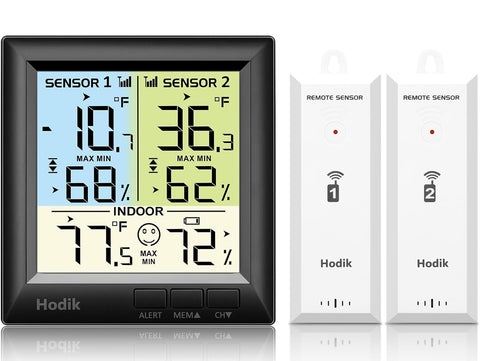 HODIK wireless freezer thermometer display for quick readings