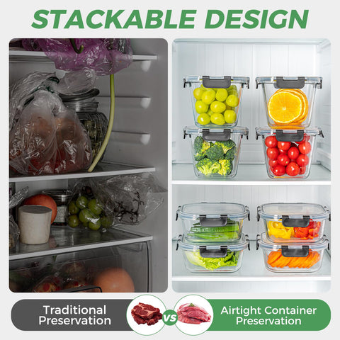 Hoenjuno 32 oz containers support versatile meal prep on the go and at home.