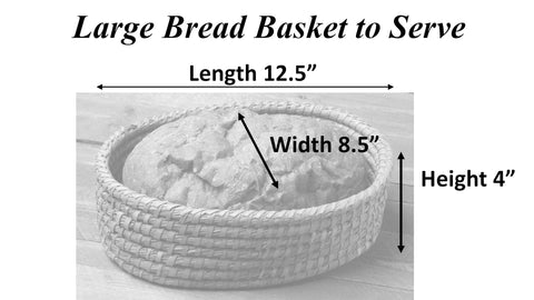 HofArtisan Bread Warmer Basket keeps sourdough and pastries warm during meals.