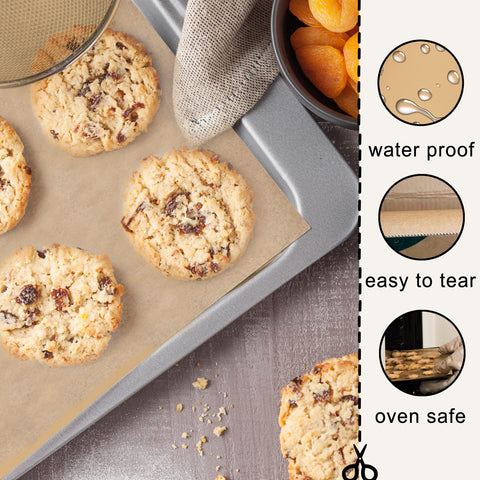 HOFHTD parchment paper roll for steaming maintains moisture and clean steamers